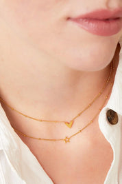 Ketting Letter V 2.0 Goud