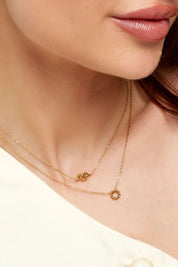 Ketting Geknoopte Bedel Goud