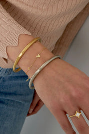 Armband Subtiele Hartjes Goud