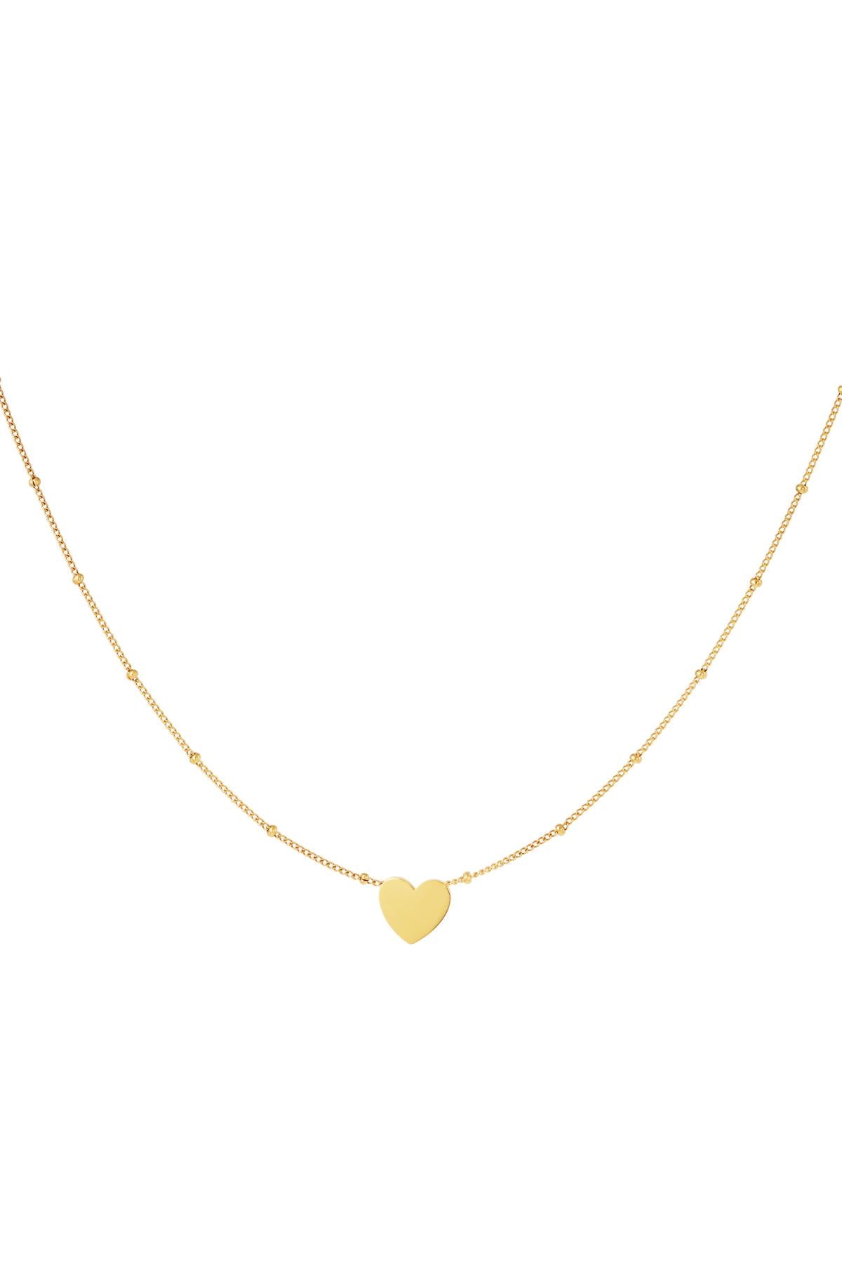 Ketting Mini Hart Goud