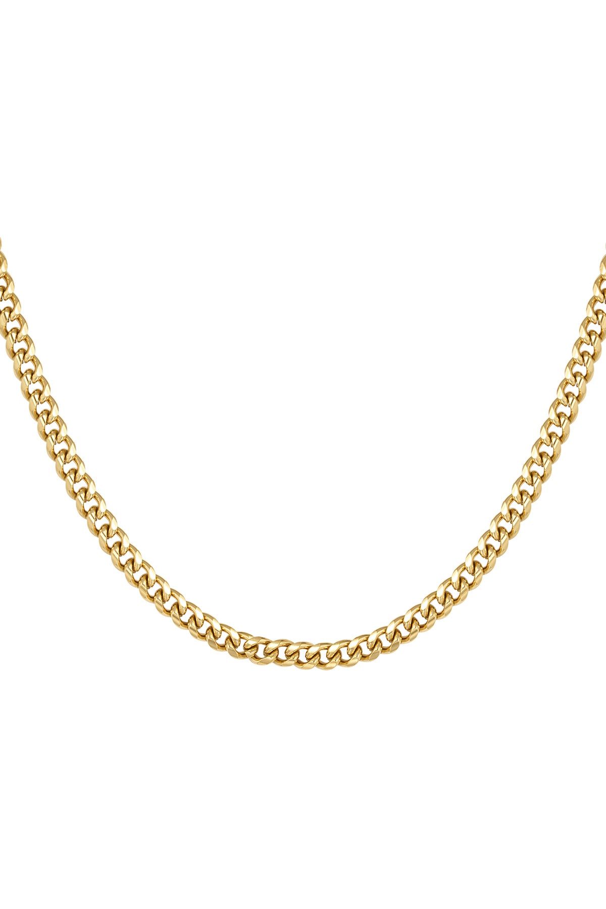 Ketting Schakels Medium Goud