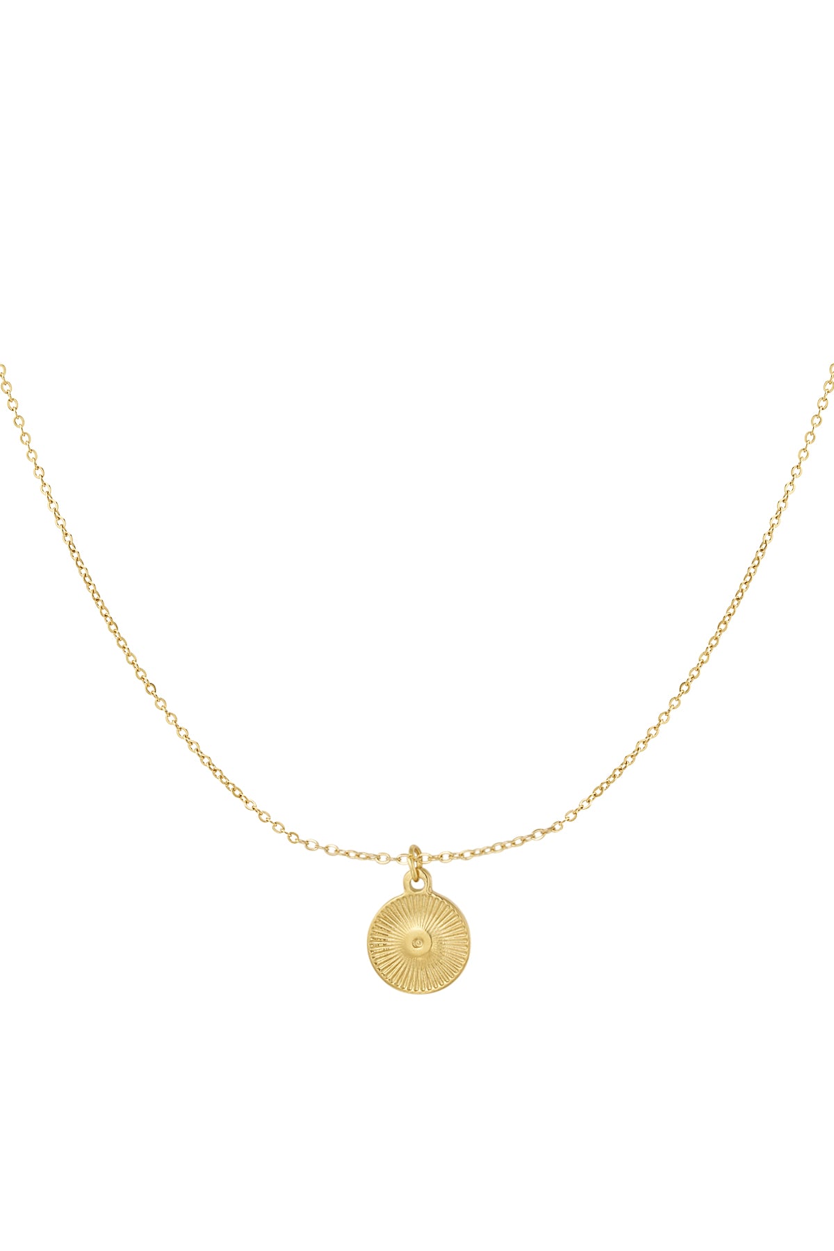 Ketting Ronde Coin Goud