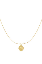 Ketting Ronde Coin Goud