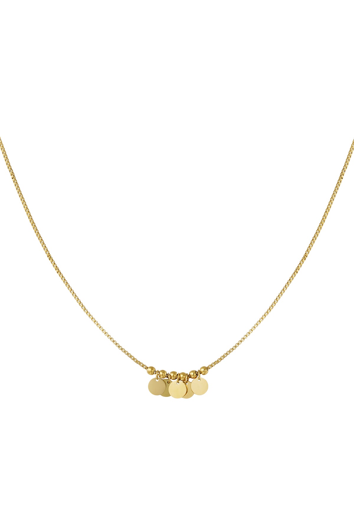 Ketting Hangende Coins Goud