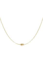 Ketting Geknoopte Bedel Goud