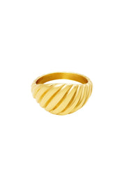 Baquette Ring Goud