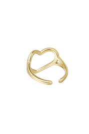 Ring Hart Goud