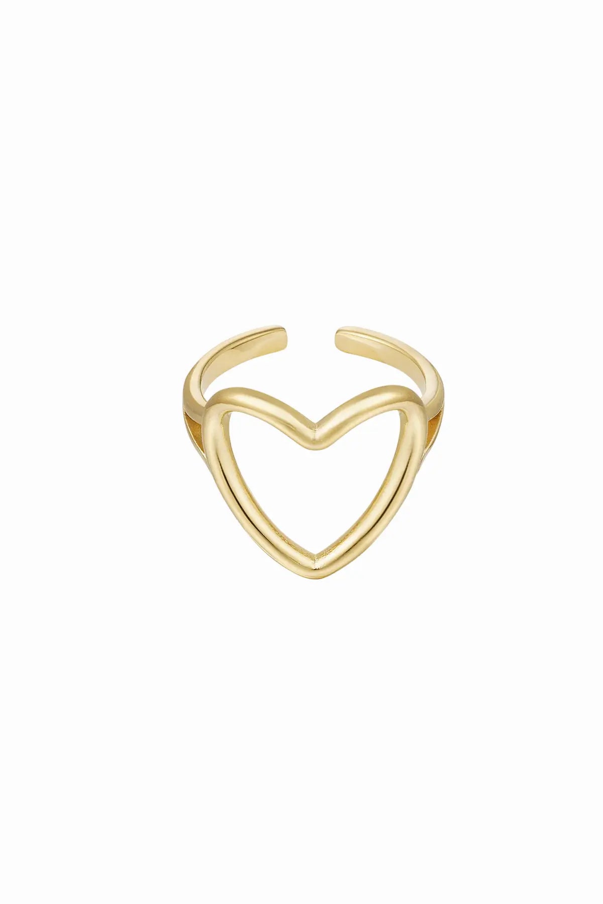 Ring Hart Goud