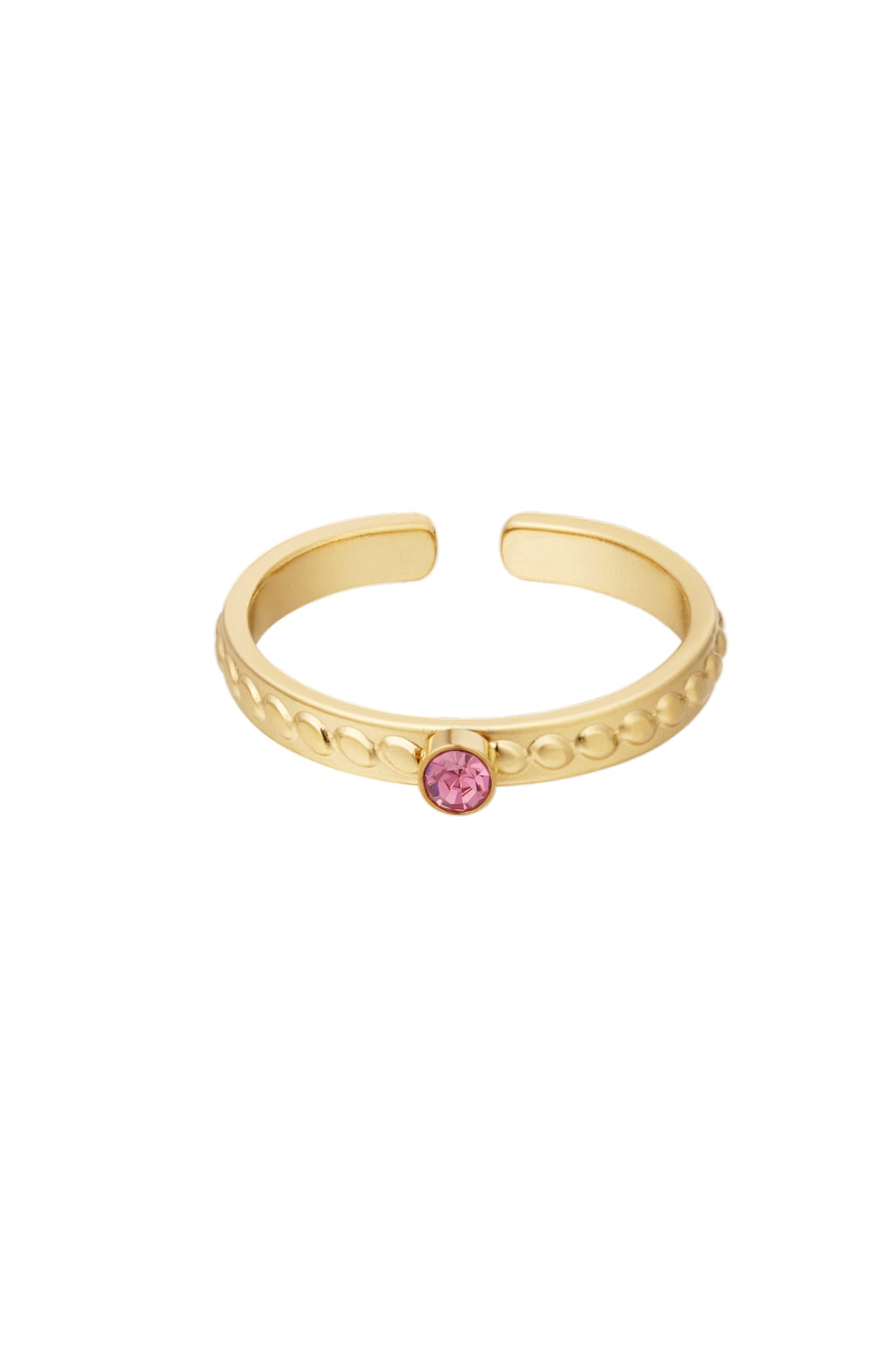 Ring Basic Steen Roze