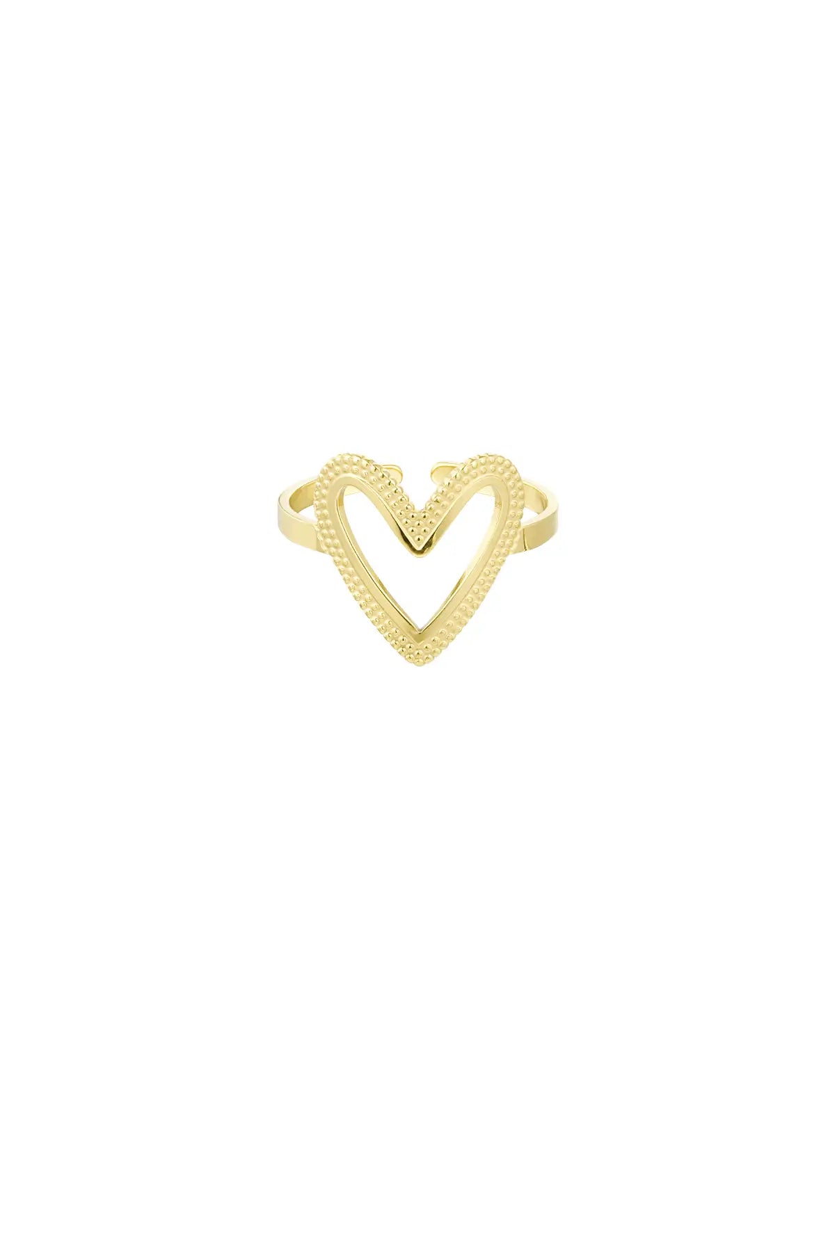 Forever Love Ring Goud