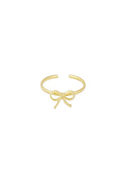 Ring Bow Basic Goud