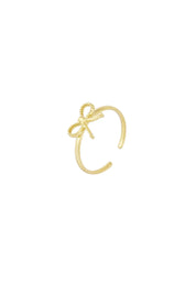 Ring Bow Basic Goud