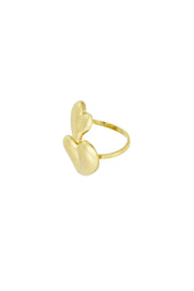 Double Love Ring Goud