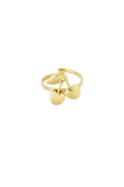 Cherry Bomb Ring Goud