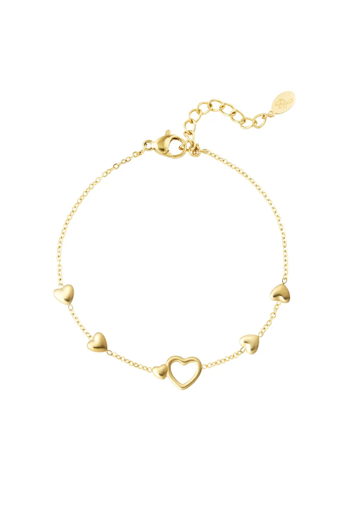 Armband All You Need Is Love Goud