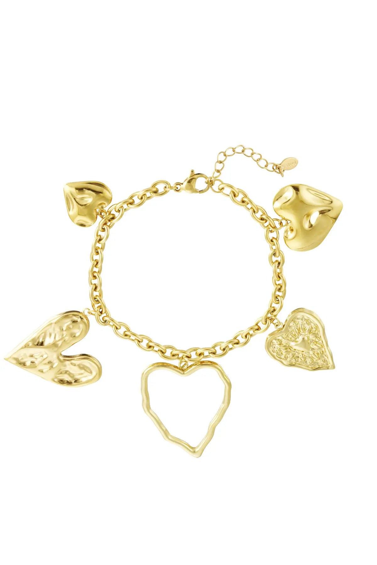 Heartful Statement Armband Goud