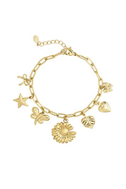 Botanical Bliss Armband Goud