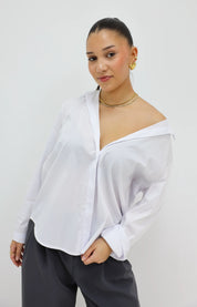 Effen Blouse Wit