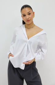 Effen Blouse Wit