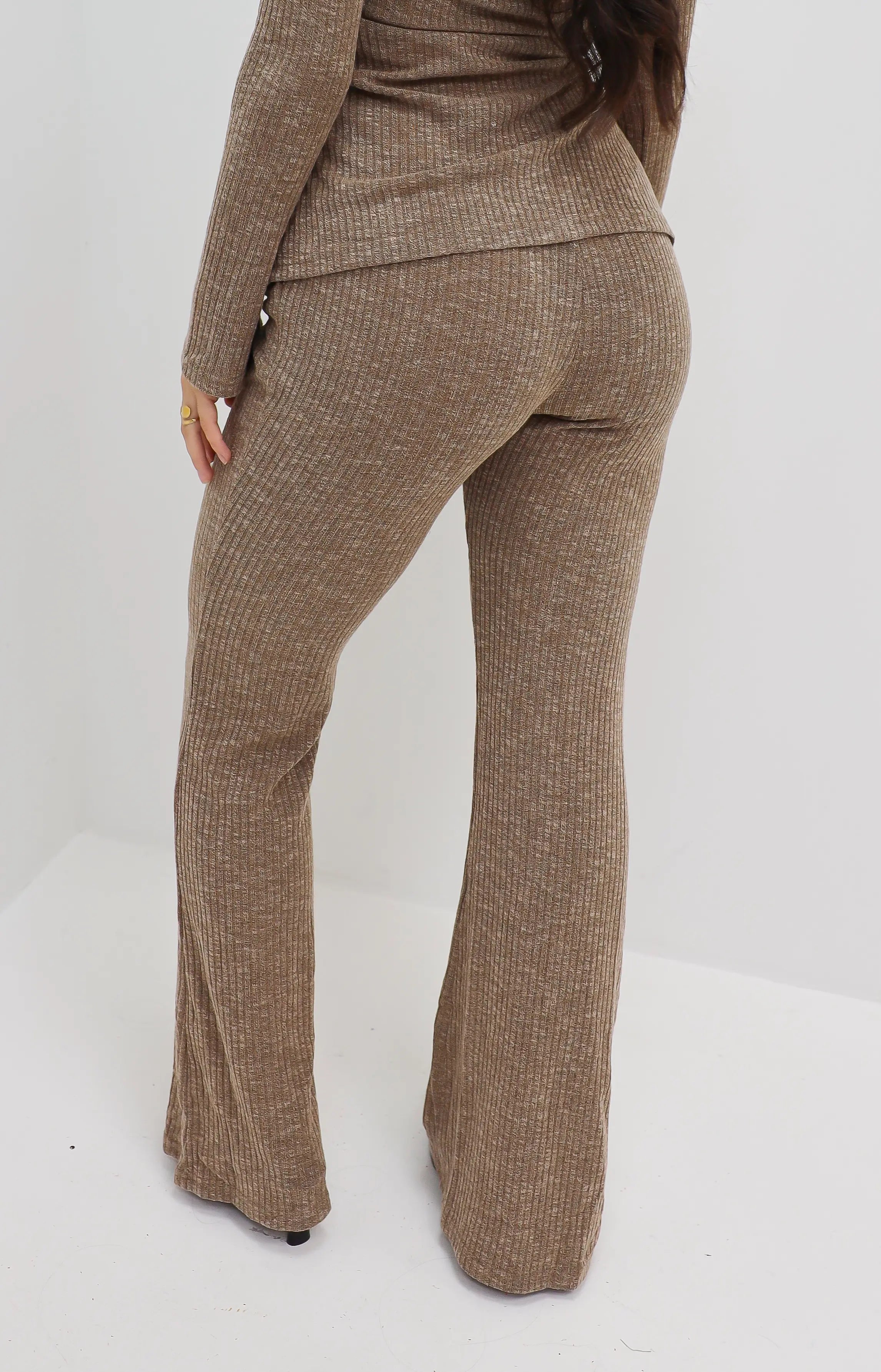 Basic Broek Taupe