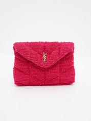 Vintage Yves Saint Laurent Clutch Roze