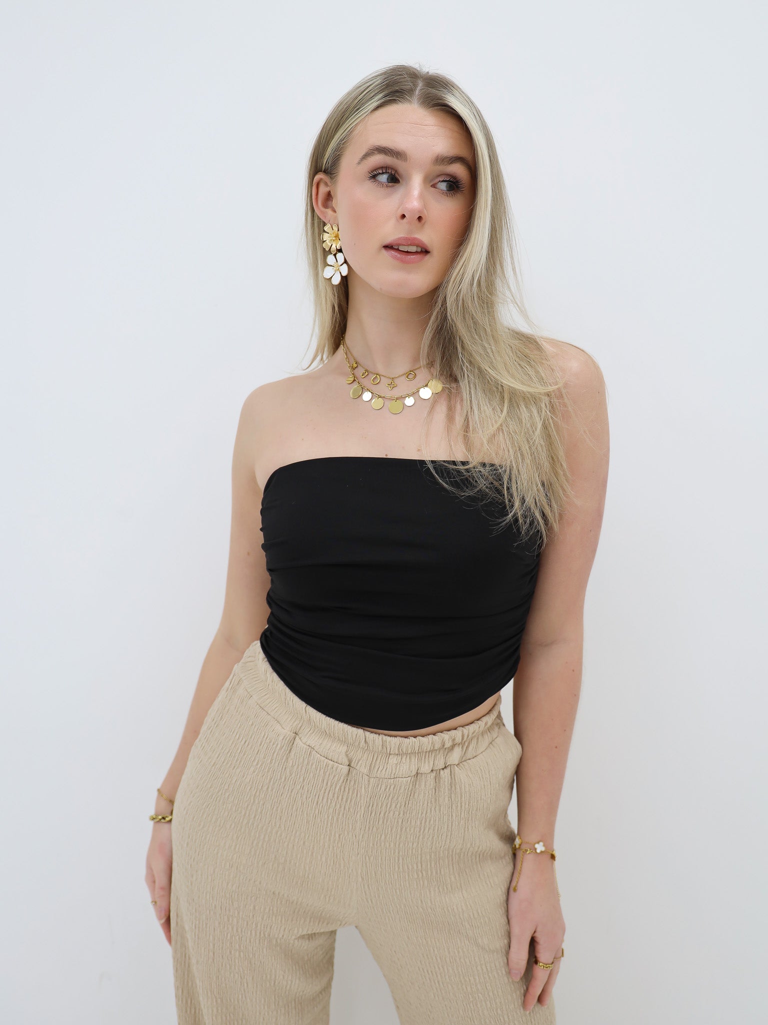 Bandeau Top Zwart