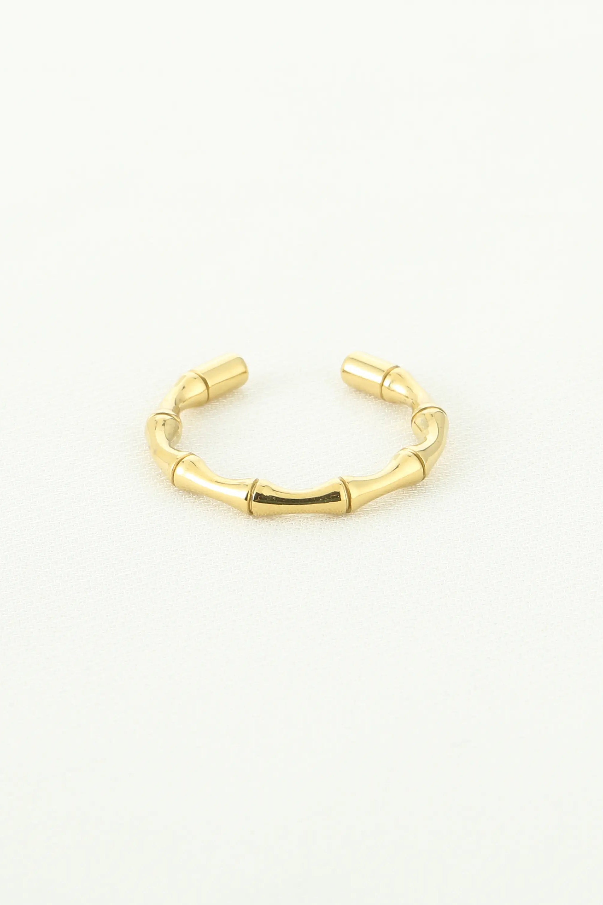 Bamboo Ring Goud